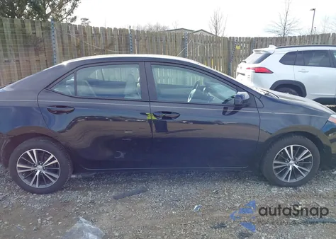 2016 Toyota Corolla Le Plus из США, поврежденный, VIN 5YFBURHEXGP480906